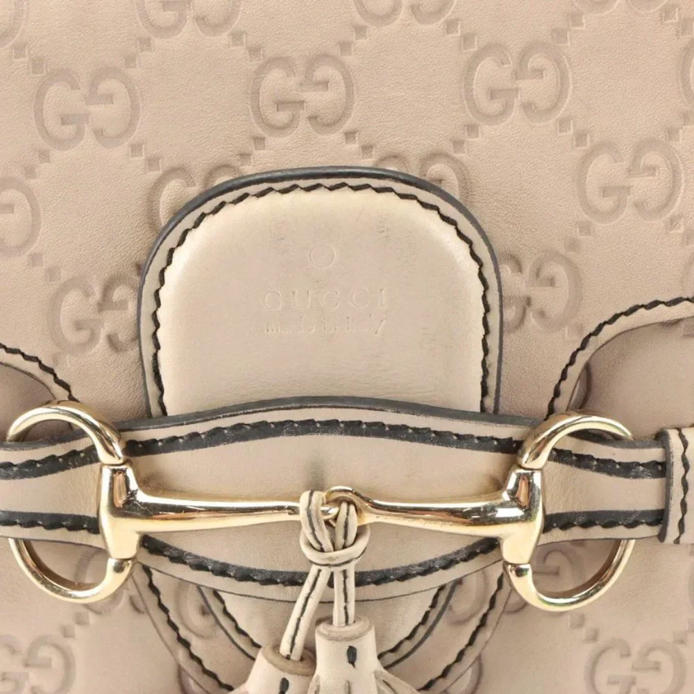 Authentic Gucci Emily Chain Flap Bag Medium in Guccissima Leather - Picture 3 of 12